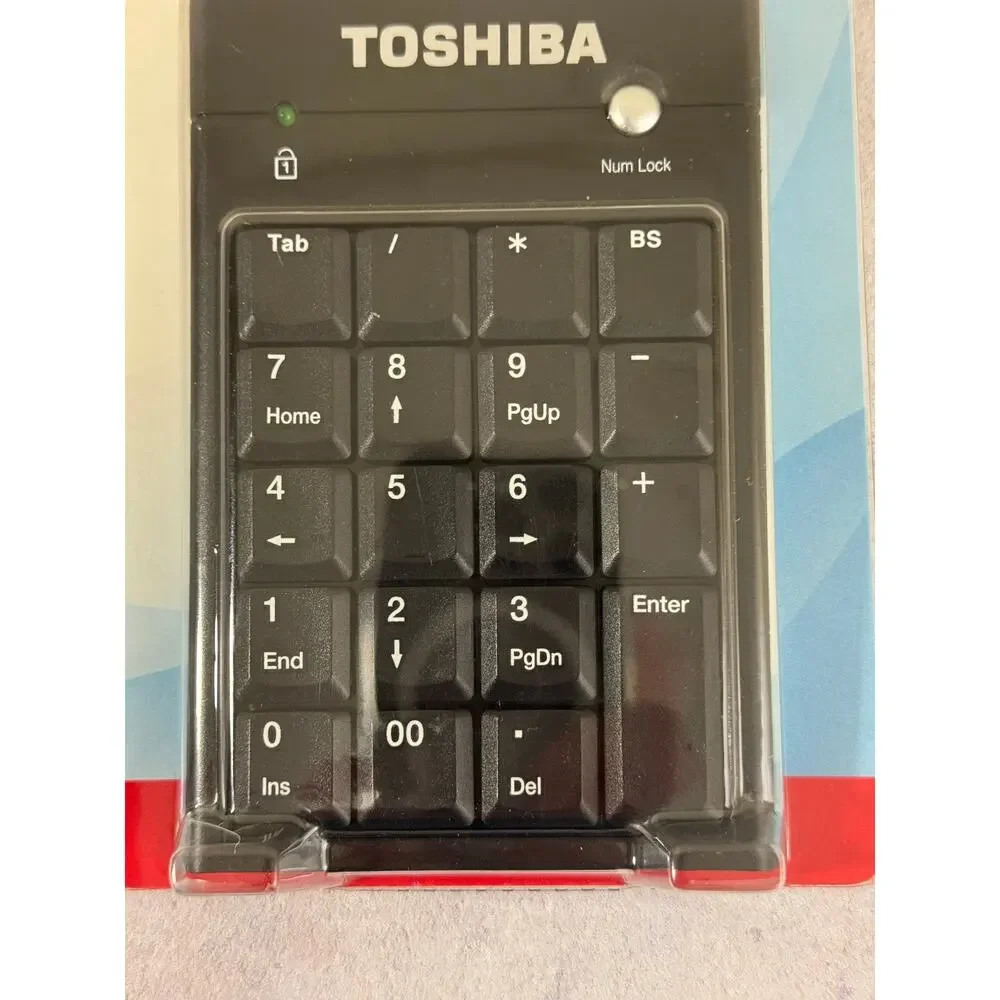 New Toshiba PA3828U-1ETB portable numeric keypad USB NEW